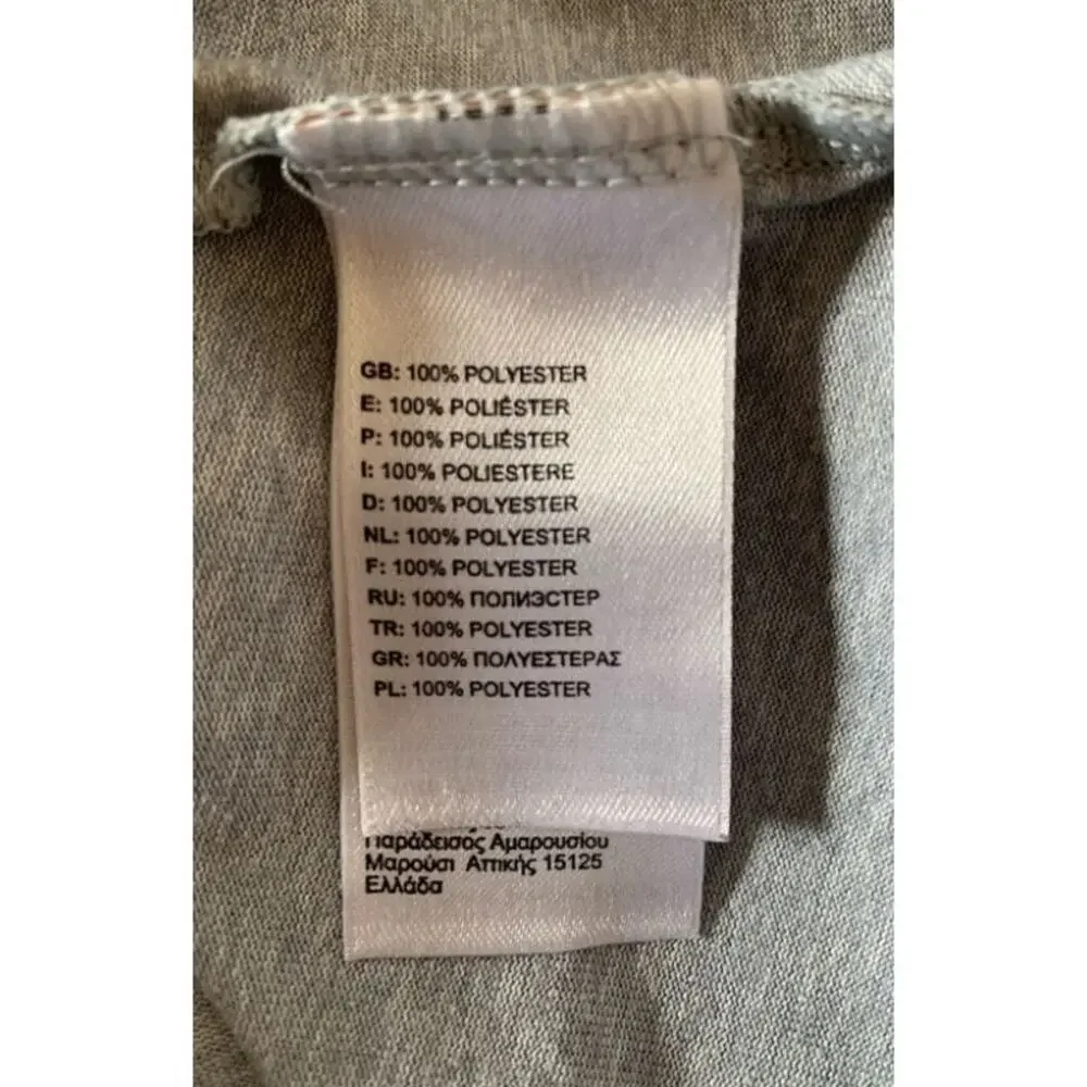 The North Face v neck cap sleeve t shirt size large women's gray - Picture 3 of 6